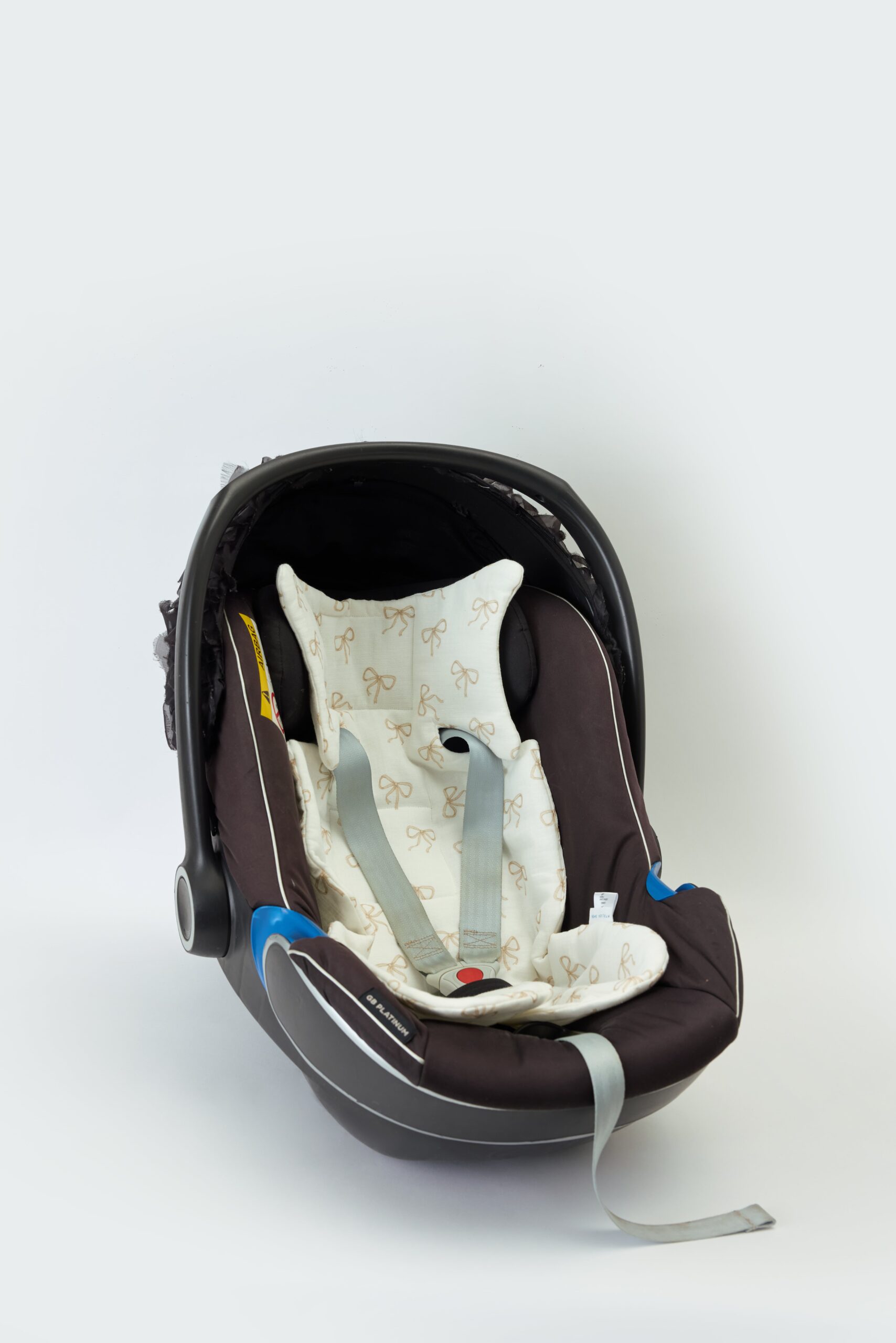 STROLLER CUSHION - RIBBONBEIGE
